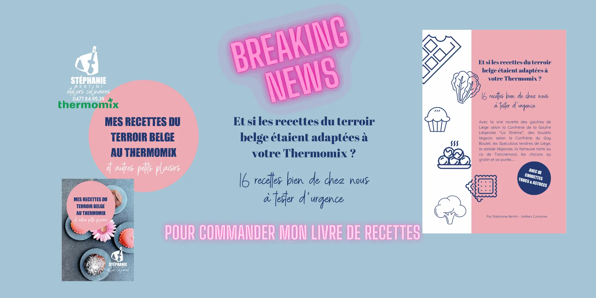 Livre terroir liégeois au thermomix
