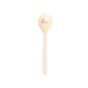 RICE - Cuillère à café - Imprimé coeur - Rose