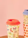 RICE - Couvercle en silicone - Corail
