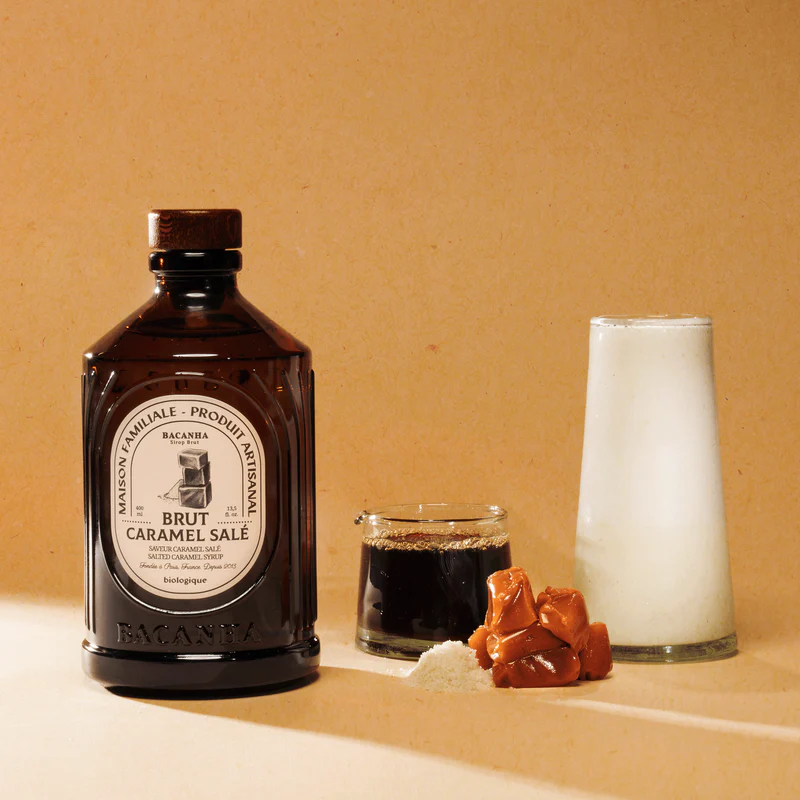 
BACANHA - Sirop Caramel Salé Brut - Biologique - 400 ml