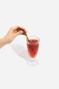 Pailles multicolores réutilisables en verre
