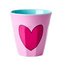 RICE - Gobelet 250 ML - MEDIUM - Rose Coeur