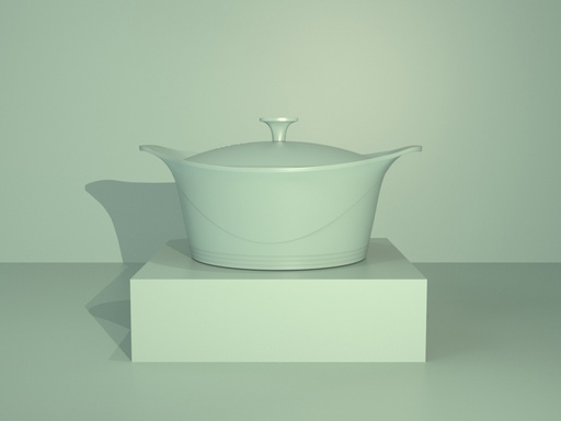 COOKUT - Cocotte 28 CM SAUGE (Vert Clair)
